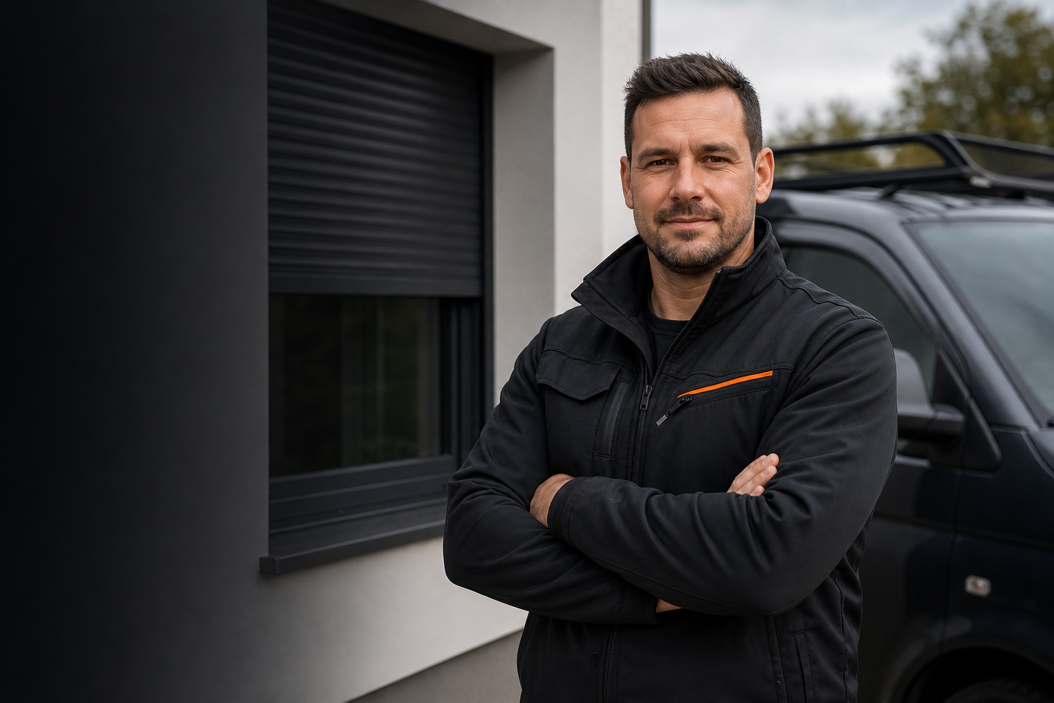 BonoLux árnyékolástechnika munka közben